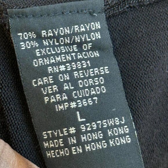 Vintage black cropped cardigan - Picture 5 of 7